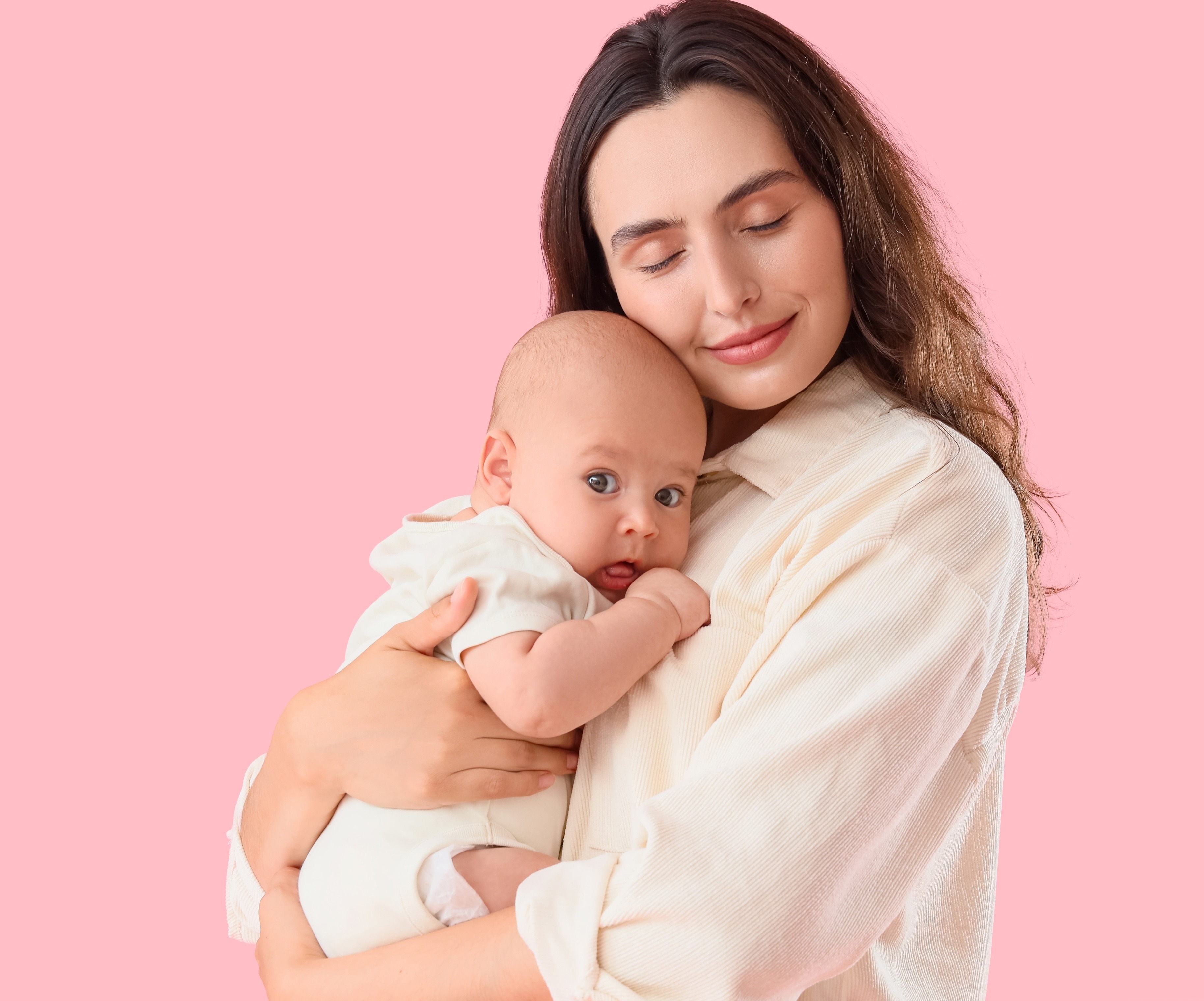 IVF — mother and baby