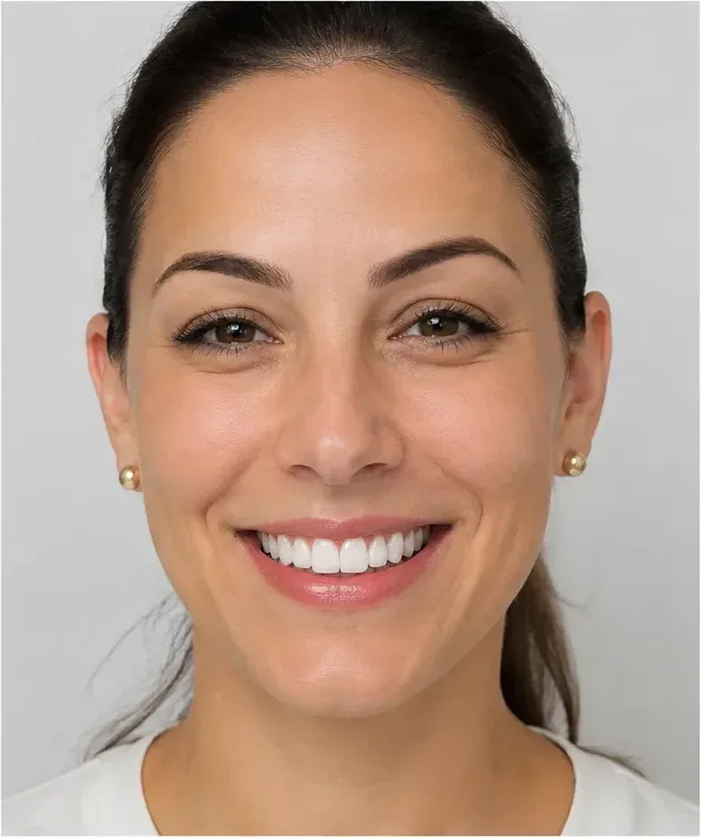 Laminate veneers in Istanbul — patient smile after treatment