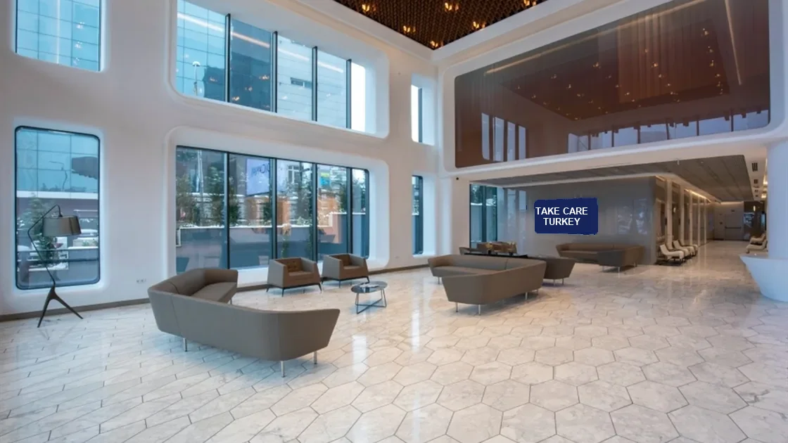 Marble hospital lounge